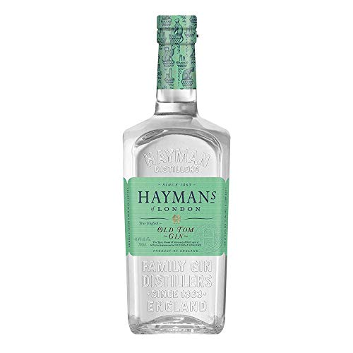 Hayman's | Old Tom Gin | 700 ml | 41,4% Vol. | Noten von Earl Grey | Intensive Wacholdernoten im Geruch | frische Zitrusnoten | Gold bei den World Gin Awards 2019 von Hayman's