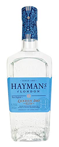 Haymans Dry Gin London 0,7l (41,2% Vol) Spirituose Bar Cocktail Longdrink Gin tonic- [Enthält Sulfite] von Mixcompany.de Bar & Glas