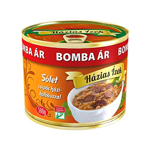 Bohneneintopf mit Wurst Schalet Solet csipös hazi-kolbasszal 500g von Szegedi Paprika ZRt.