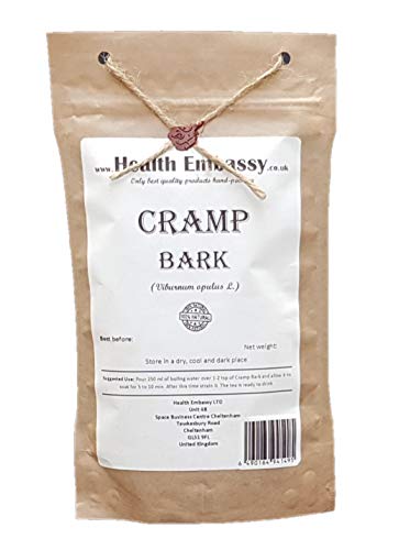 Gewöhnlicher Schneeball Rinde (Viburnum opulus) / Cramp Bark - Health Embassy - 100% Natural (100g) von HEALTH EMBASSY