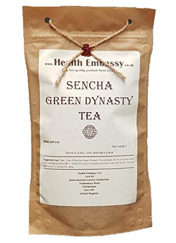Health Embassy Sencha Grüner Tee / Sencha Green Dynasty Tea, 75g von HEALTH EMBASSY