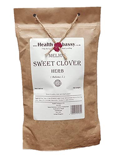 Health Embassy Steinklee Kraut Tee (Melilotus L.) / Meliot Sweet Clover Herb Tea, 50g von HEALTH EMBASSY