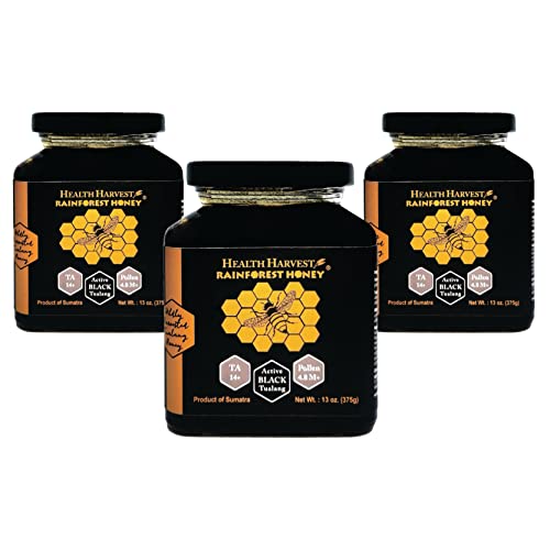 Premium Tualang Honig 375g (1125g (3 Stück)) von Health Harvest