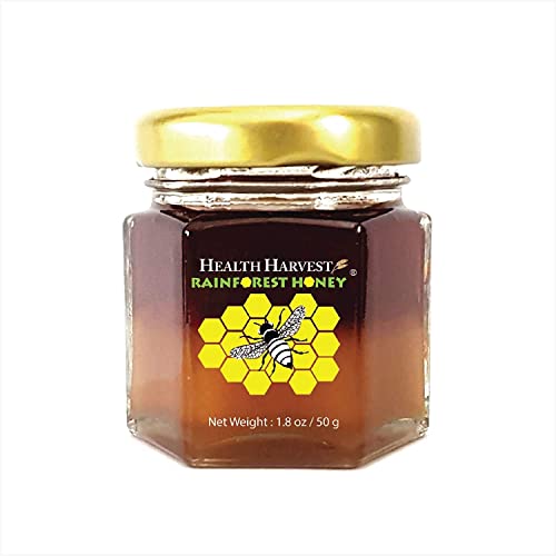 Tualang Gelber Honig 50g | Gesamtaktivität 9,5+ | Pollenzahl 2,4 M + | Pollensorten 100+ | Leichte Wahl für die Kindergesundheitspflege Mehrfach preisgekrönt von Health Harvest