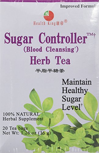 Health King Sugar Controller Blood Cleansing Herb Tea - 20 Tea Bags von Health King
