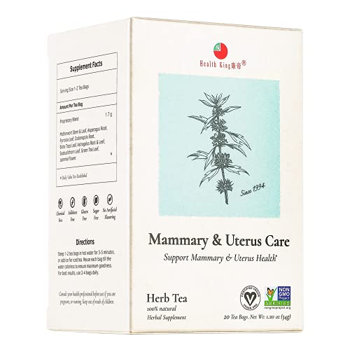 Health King Mammary And Uterus Care Herb Tea (1x20 Tea Bags) von Health King