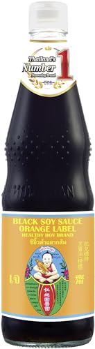 Healthy Boy BOY Black Soy sauce D, 700 ml Pack of 4 von Healthy Boy