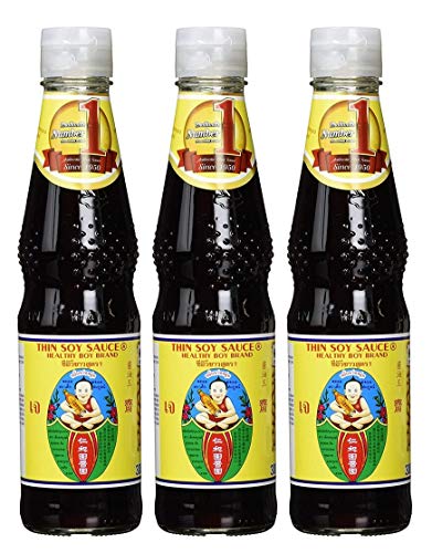 Healthy Boy helle Sojasauce, Formular 1, 3er Pack (3 x 300 ml) von Healthy Boy