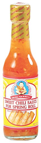Süße Chilisauce für Frühlingsrollen, Zoete chilisaus voor loempia’s Süße Chilisauce für Frühlingsrollen, Zoete chilisaus voor loempia’s von Healthy Boy