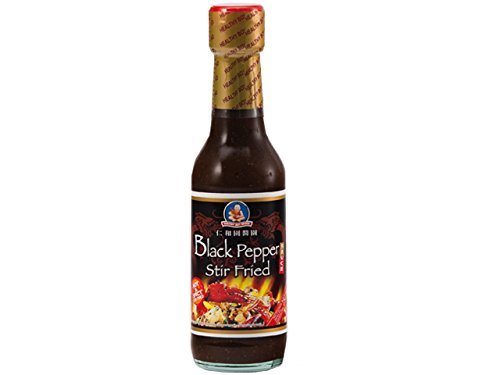 schwarzer Pfeffer Sauce 250 ml von Healthy Boy
