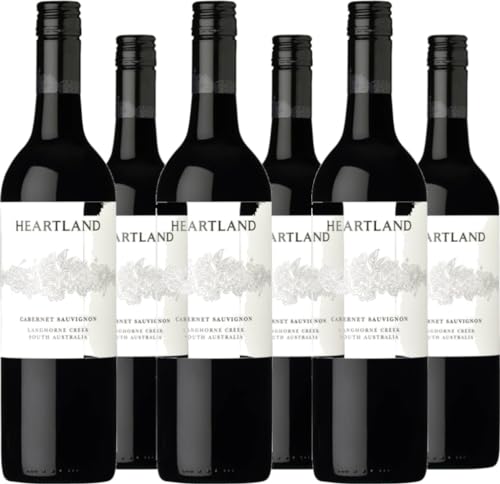 Heartland Wines 6er Vorteilspaket Heartland Cabernet Sauvignon Langhorne Creek 2018 (6 x 0.75 l) von Heartland Wines