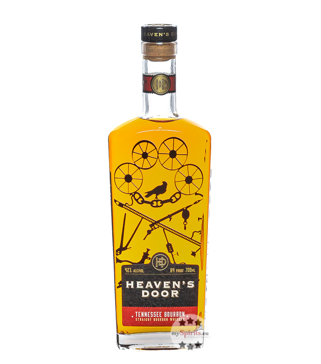 Heaven's Door Straight Bourbon Whiskey (42 % Vol., 0,7 Liter) von Heaven’s Door Spirits