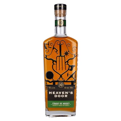 Heaven's Door STRAIGHT RYE WHISKEY 43,00% 0,70 lt. von Heaven's Door