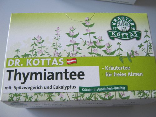 DR.KOTTAS Thymiantee mit Spitzweg.u.Eukalypt.Fbt 20ST von Hecht-Pharma GmbH