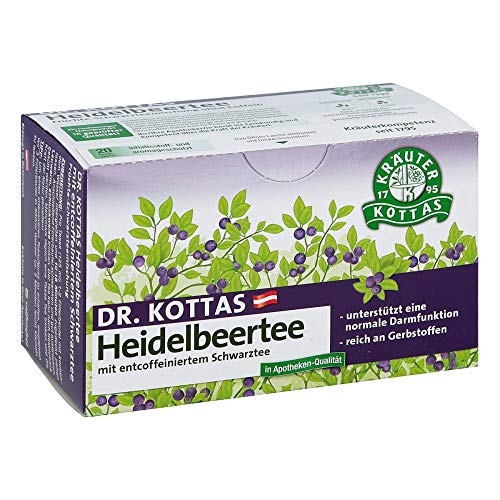 DR.Kottas Heidelbeertee Filterbeutel von Hecht-Pharma GmbH