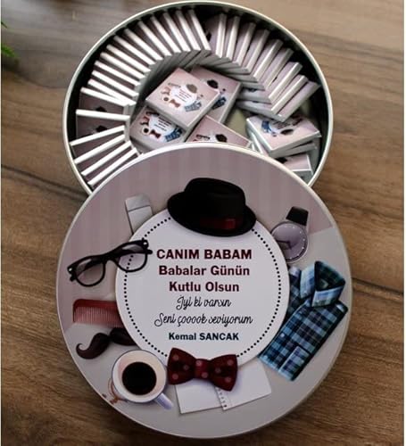 Babalar Günün Kutlu Olsun Design - Special For You - Special Design - Gift Chocolate For Father's Day (100) von Hediyenza