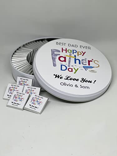 Best Dad Ever Happy Father's Day We Love You Design - Special For You - Special Design - Gift Chocolate For Father's Day (30) von Hediyenza