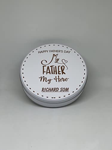 Happy Father's Day My Father My Hero Design - Special For You - Special Design - Gift Chocolate For Father's Day (30) von Hediyenza