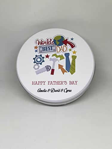 World's Best Dad Happy Father's Day Design - Special For You - Special Design - Gift Chocolate For Father's Day (100) von Hediyenza