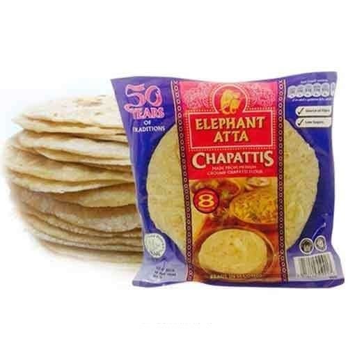 Fresh Roti - Chapati - Chapattis - Indisches Brot - 8 pieces von Heera