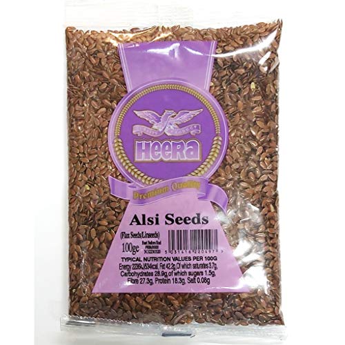HEERA ALSI SEEDS FLAX SEEDS - LINS SEEDS HEERA 100G HEERA ALSI SEEDS FLAX SEEDS - LINS SEEDS HEERA 100G von Heera