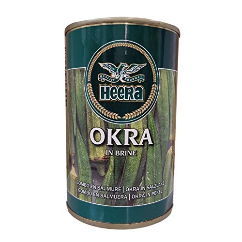 Heera Okra in Salzlake - 400g - 2er-Packung von Heera