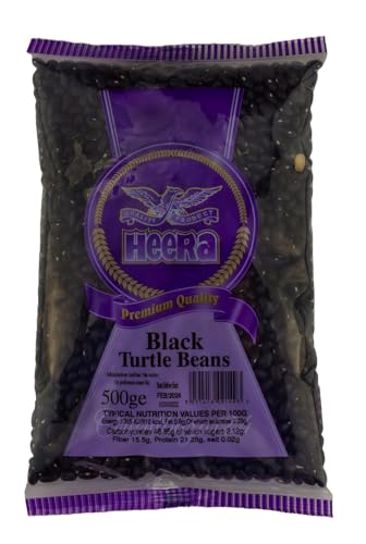 Heera - Schwarze Schildkrötenbohnen 500gr von Heera