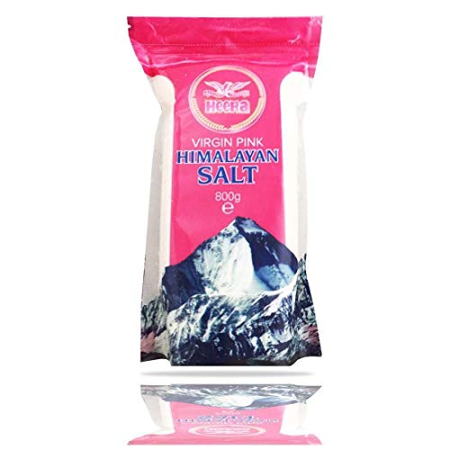 Heera Virgin Pink Himlaya Rosa Salz - 800g - 2er-Packung von Heera
