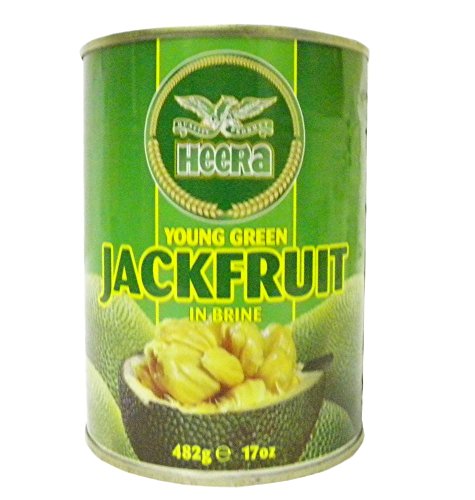 Heera - junge gruene Jakobsfrucht in Salzlake - 482g x 2 Doppelpack von Heera