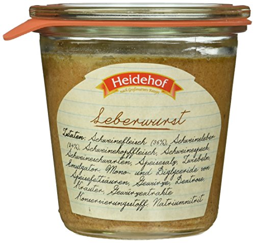 Heidehof Leberwurst im Weckglas, 6er Pack (6 x 200 g) von Heidehof