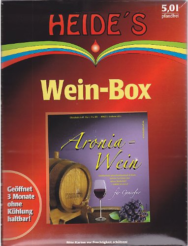 Aronia-Wein 9,5% Alc., 5 Liter von Heides-BiB