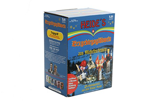 Arzgebirgsglühwain 9,5% Alc., 5 Liter Arzgebirgsglühwain 9,5% Alc., 5 Liter von Heides-BiB