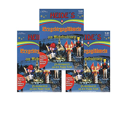 Arzgebirgsglühwain 9,5% Alc. 3er-Pack, 3 x 5 Liter Arzgebirgsglühwain 9,5% Alc. 3er-Pack, 3 x 5 Liter von Heides-BiB