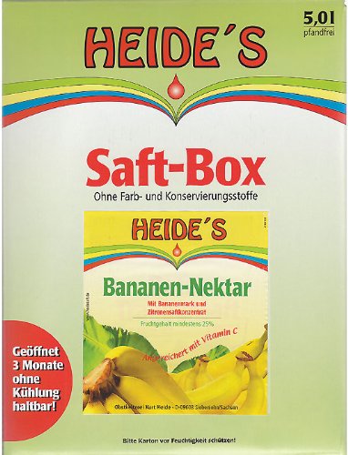 Bananen-Nektar, 5 Liter von Heides-BiB