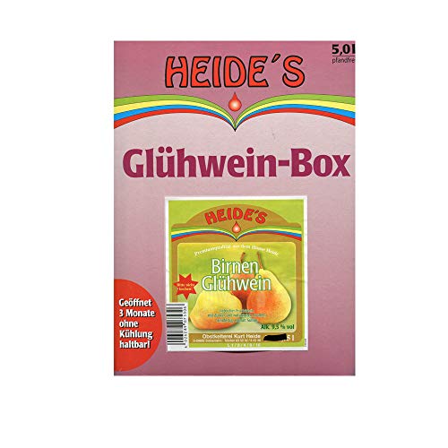 Birnen-Glühwein 9,5% Alc., 5 Liter Birnen-Glühwein 9,5% Alc., 5 Liter von Heides-BiB