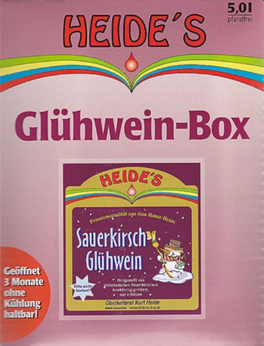 Glühwein Sauerkirsch 9,5% Alc, 5 Liter von Heides-BiB