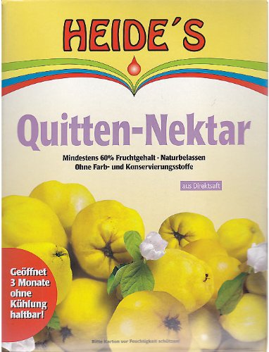 Quitten-Nektar naturbelassen, 5 Liter von Heides-BiB