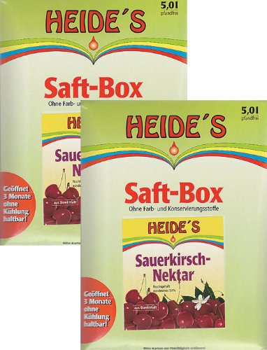 Sauerkirsch-Nektar, 2 x 5 Liter von Heides-BiB