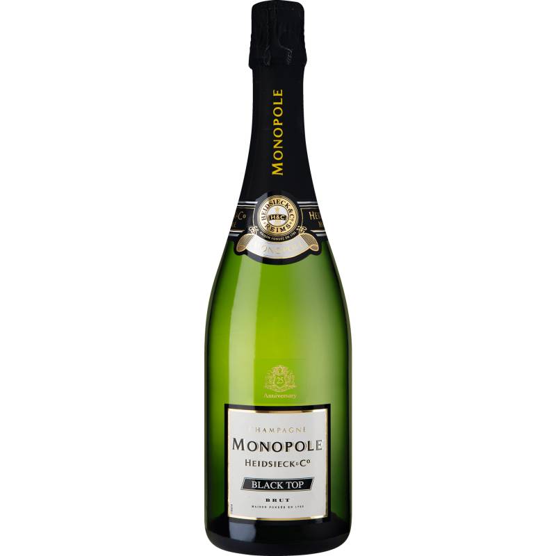 Champagne Heidsieck Anniversary Black Top, Brut, Champagne AC, Champagne, Schaumwein von Heidsieck & Co. Monopole, 51100 Reims, France