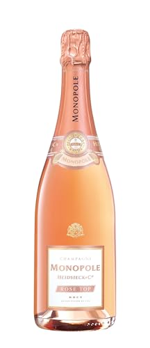 Champagne Heidsieck & Co Monopole Rose Top Brut, 750ml (Packung mit 6) von Heidsieck & Co. Monopole