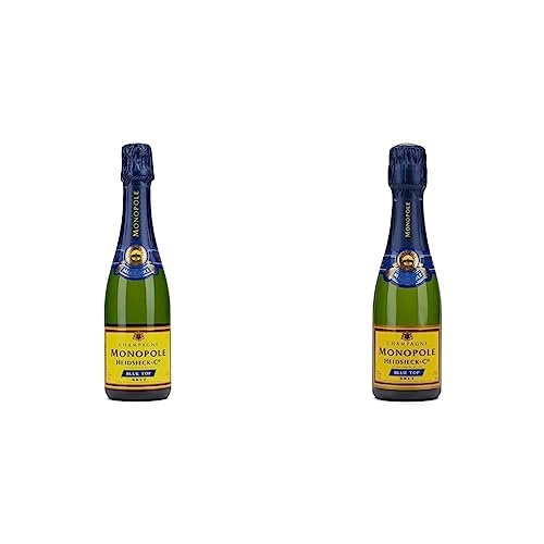 Champagne Heidsieck & Co. Monopole Blue Top Brut, (1 x 0.375 l) & HEIDSIECK MONOPOLE BLUE TOP Brut Piccolo, 200ml von Heidsieck & Co. Monopole