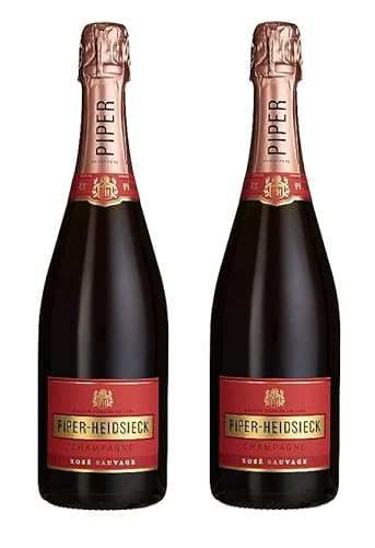 2 x Piper Heidsieck Champagne Brut Rosé Sauvage (1 x 0,75 l) von Heidsieck