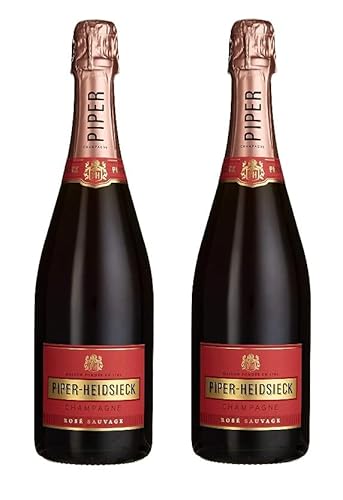 2 x Piper Heidsieck Champagne Brut Rosé Sauvage (1 x 0,75 l) von Heidsieck