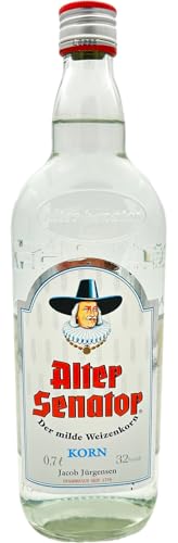 Alter Senator Korn 0,7L – Traditionsreicher Bremer Weizenkorn, mild & ausgewogen, 32% vol Alter Senator Korn 0,7L – Traditionsreicher Bremer Weizenkorn, mild & ausgewogen, 32% vol von Heiko Blume