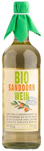 Bio Sanddornwein 750 ml – Fruchtige Eleganz mit 9% vol. von Heiko Blume