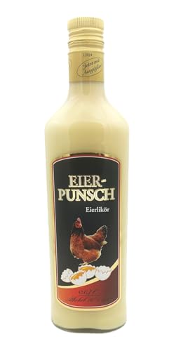 Heiko Blume Eier-Punsch Eierlikör - 700ml, 16% vol. - Mit Eiern aus Bodenhaltung und feinem Rum von Heiko Blume