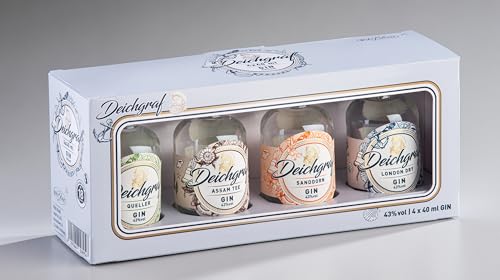 Heiko Blume Premium Gin Collection - 4x40ml, 43% vol. - Exklusive Gin-Box mit norddeutschen Spezialitäten Heiko Blume Premium Gin Collection - 4x40ml, 43% vol. - Exklusive Gin-Box mit norddeutschen Spezialitäten von Heiko Blume