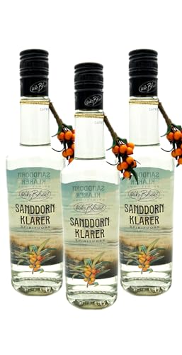 Heiko Blume Sanddorn Klarer - 3x500ml, 30% vol. - Premium Spirituosen Set - Handgefertigte Spezialität (3) von Heiko Blume