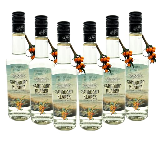 Heiko Blume Sanddorn Klarer - 6x500ml, 30% vol. - Premium Spirituosen Set - Handgefertigte Spezialität Heiko Blume Sanddorn Klarer - 6x500ml, 30% vol. - Premium Spirituosen Set - Handgefertigte Spezialität von Heiko Blume