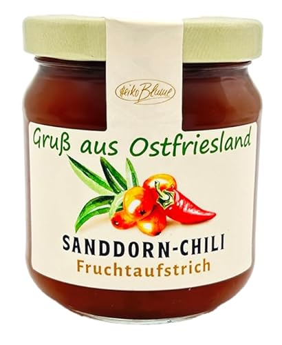 Sanddorn-Chili Fruchtaufstrich 250 g – Fruchtige Intensität mit feuriger Note Sanddorn-Chili Fruchtaufstrich 250 g – Fruchtige Intensität mit feuriger Note von Heiko Blume